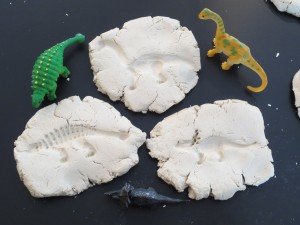 Fossils Made out of Modeling Clay