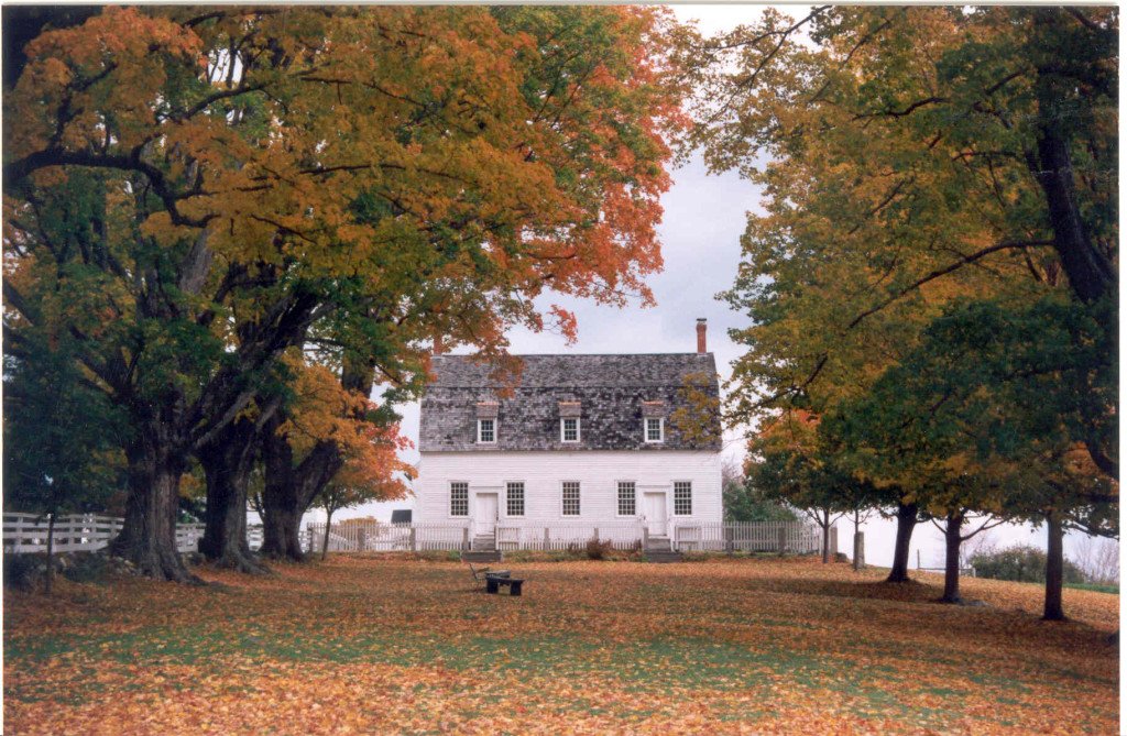Meeting House in Fall Karno Big Pic