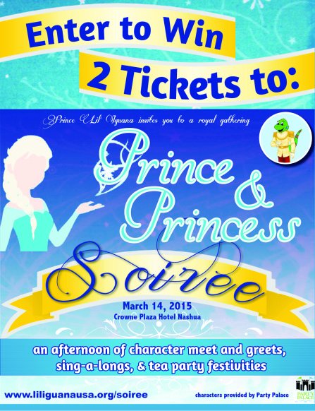 Giveaway for 2 Tickets to the Prince and Princess Soiree