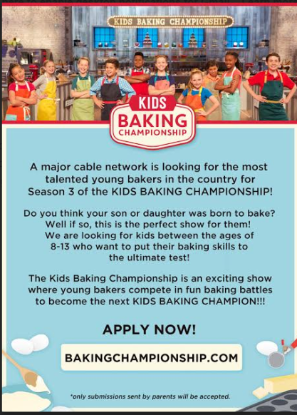 Kids Baking Championship!!!!!