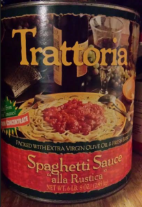 JD Spaghetti Sauce