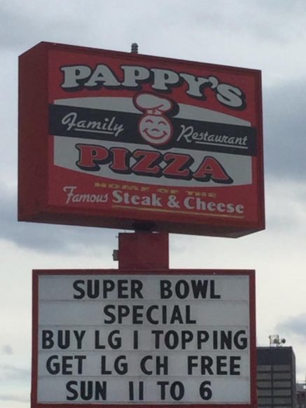 Superbowl Special: Pappy’s Pizza
