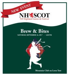 NH Highland Games Brew & Bites Dinner Event
