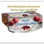 Shaws Shopper! Grab Philadelphia Cheesecake Desserts for only $0.49!