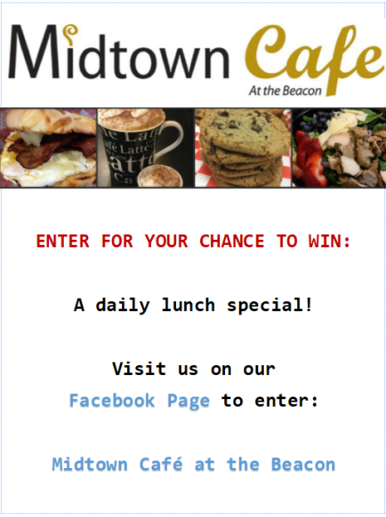 Midtown Cafe’ Lunch Giveaway!!!!